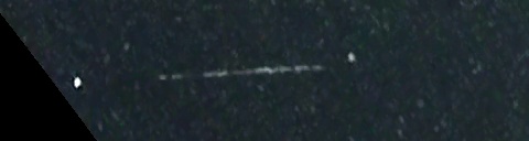 Unprocessed fireball image