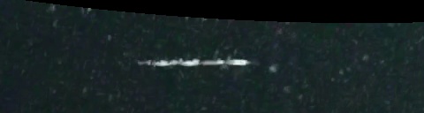 Unprocessed fireball image