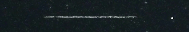 Unprocessed fireball image