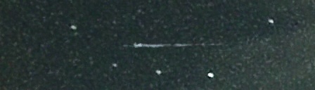 Unprocessed fireball image