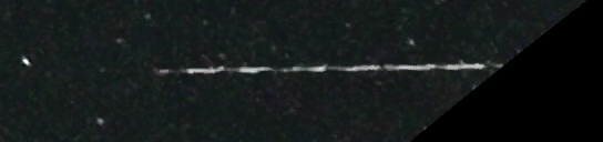 Unprocessed fireball image