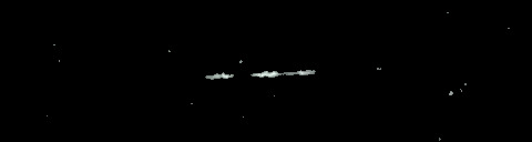 Processed fireball image