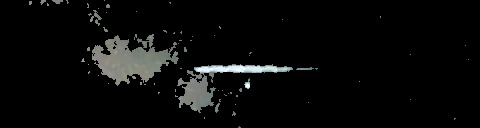 Processed fireball image