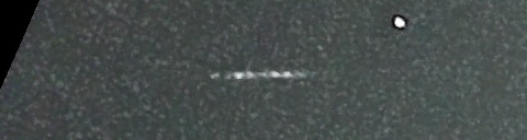 Unprocessed fireball image