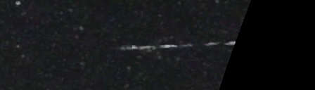 Unprocessed fireball image