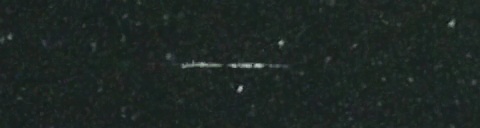 Unprocessed fireball image