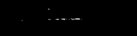 Processed fireball image