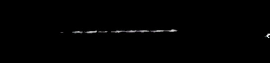 Processed fireball image