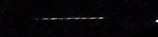 Unprocessed fireball image