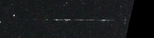 Unprocessed fireball image