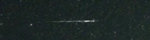 Unprocessed fireball image