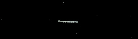 Processed fireball image
