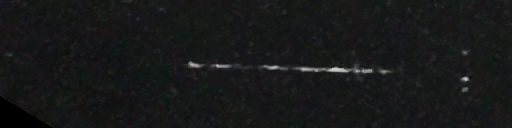 Unprocessed fireball image