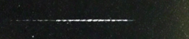 Unprocessed fireball image