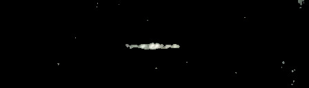 Processed fireball image