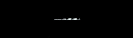 Processed fireball image