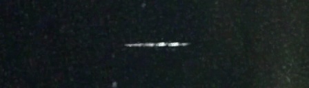 Unprocessed fireball image