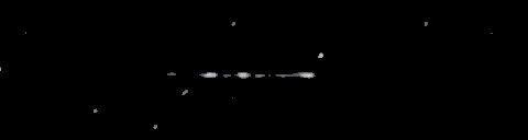 Processed fireball image