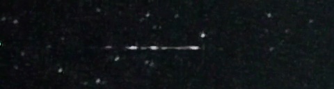 Unprocessed fireball image