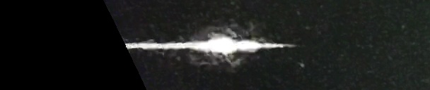 Unprocessed fireball image