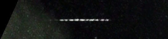 Unprocessed fireball image