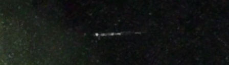 Unprocessed fireball image