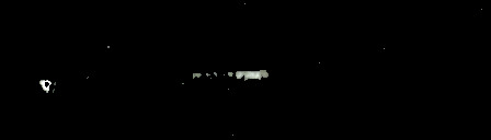 Processed fireball image