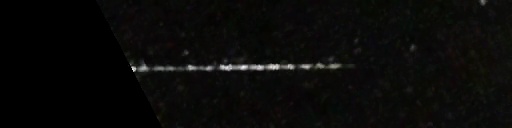 Unprocessed fireball image