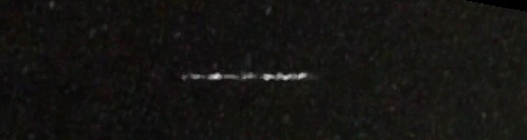 Unprocessed fireball image