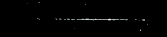 Processed fireball image