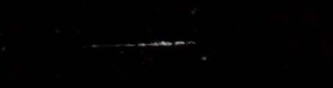 Unprocessed fireball image