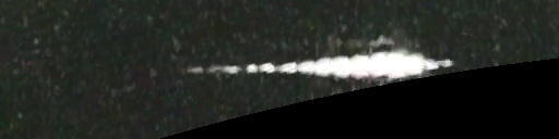 Unprocessed fireball image