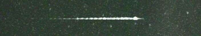 Unprocessed fireball image