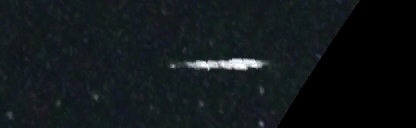 Unprocessed fireball image