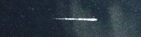 Unprocessed fireball image