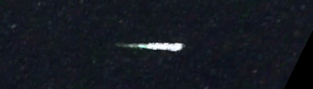 Unprocessed fireball image