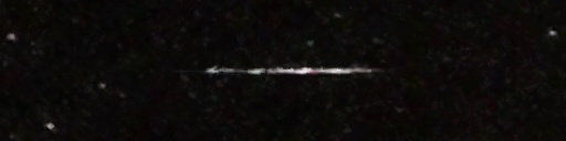 Unprocessed fireball image