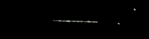 Processed fireball image