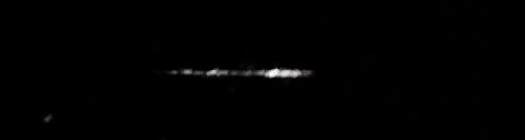 Unprocessed fireball image