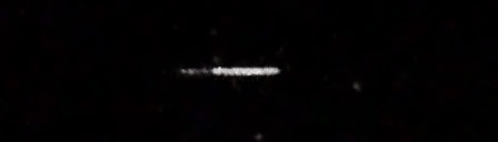 Unprocessed fireball image