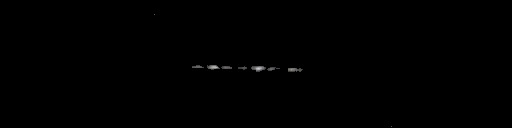 Processed fireball image