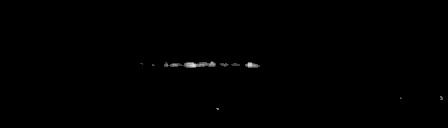 Processed fireball image