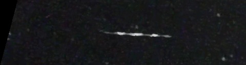 Unprocessed fireball image