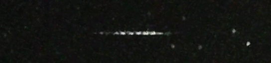 Unprocessed fireball image