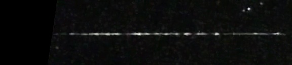 Unprocessed fireball image