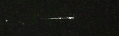 Unprocessed fireball image