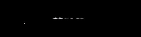 Processed fireball image