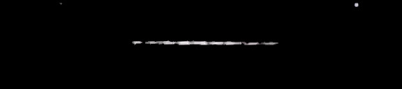 Processed fireball image