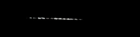 Processed fireball image