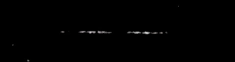 Processed fireball image